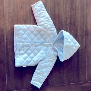 Quilted Jacket with Hood